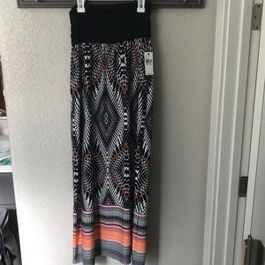 NWT M AB Studio Maxi Skirt